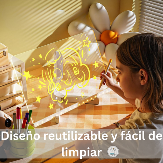 Pizarra LED Mágica de Escritura Creativa